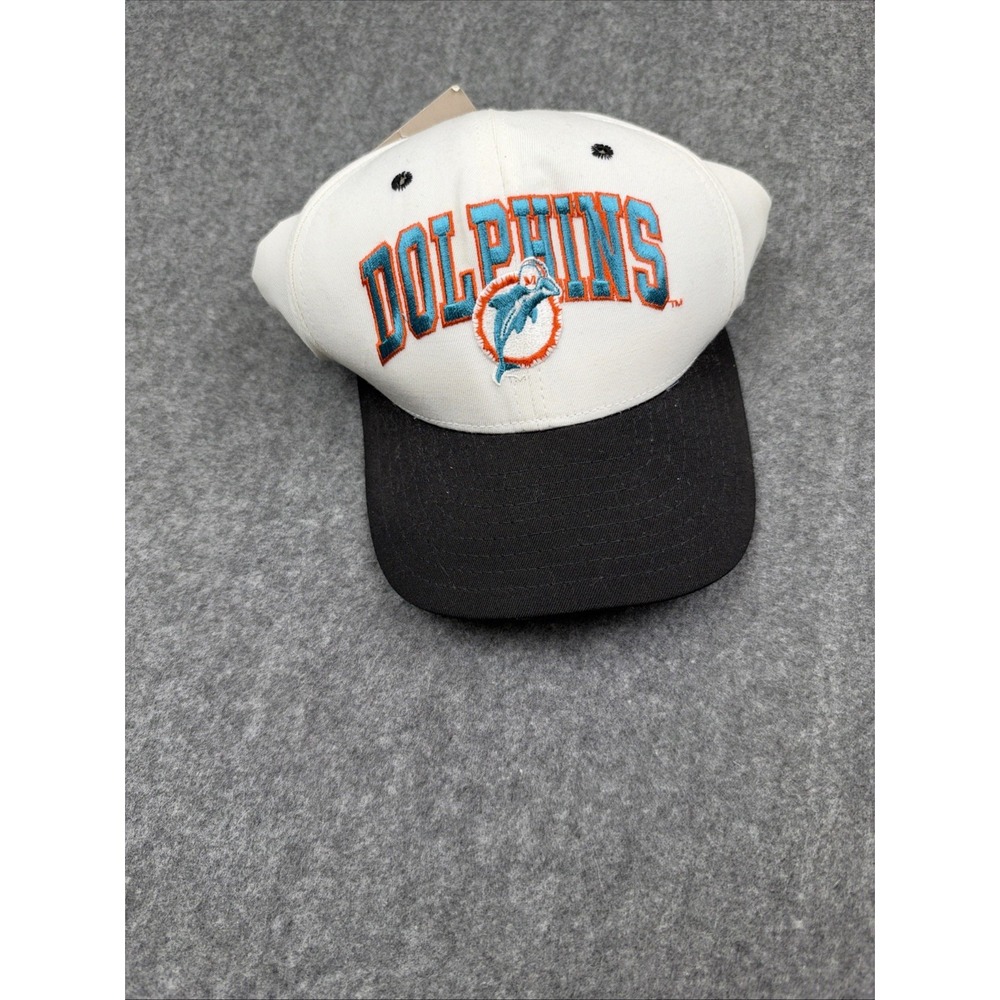 Vintage Miami Dolphins New Era NFL Hat Low Profile Made in USA Deadstock